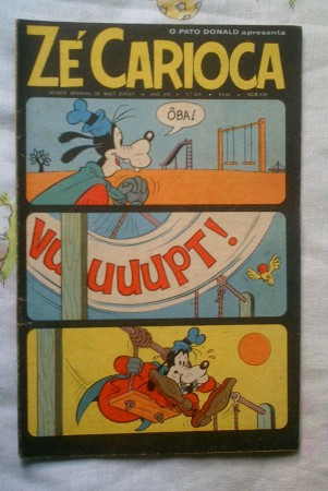 Zé Carioca Nº 865 - Ano 1968 - Editora Abril.